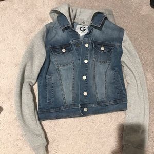 Guess Hooded Jean Jacket